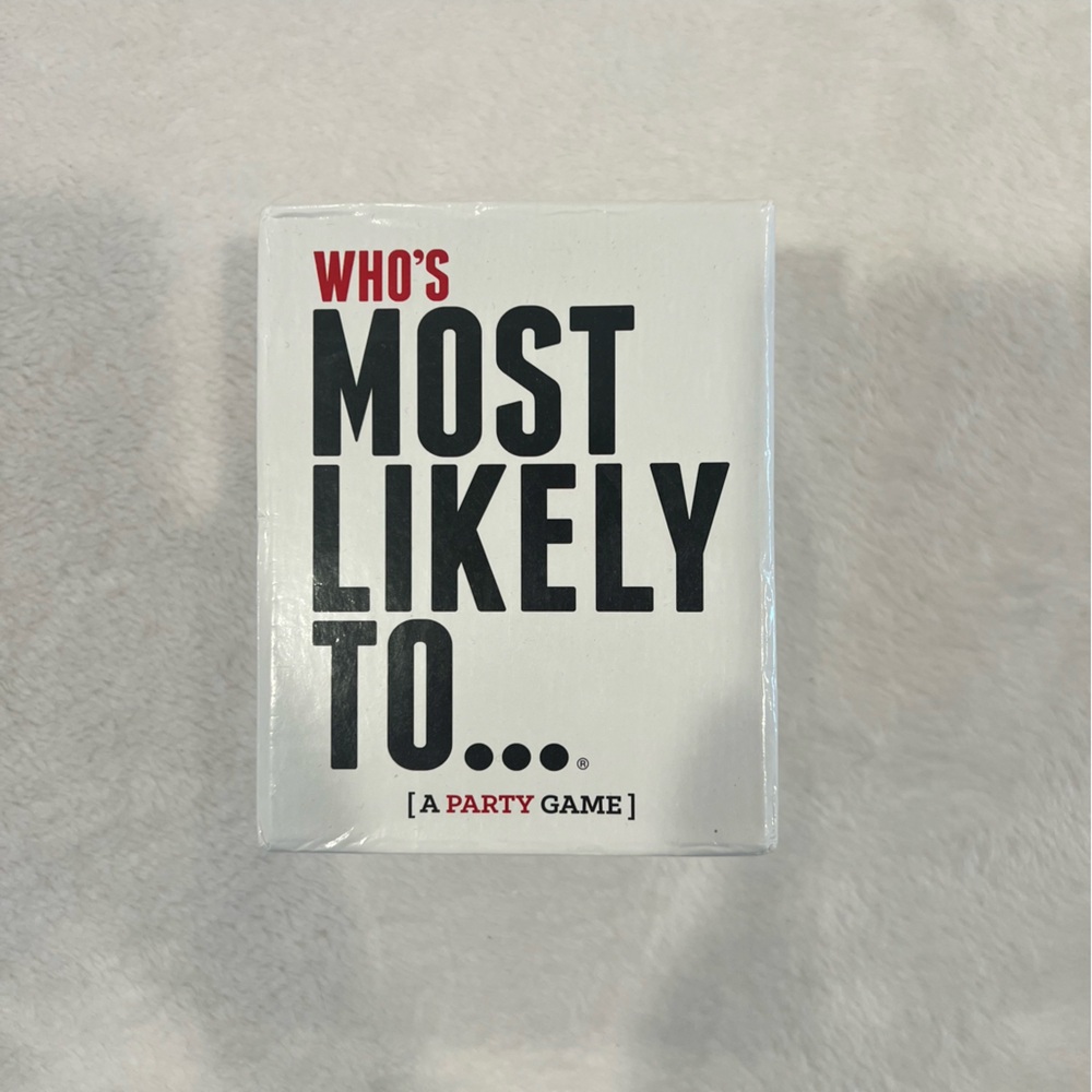Who's Most Likely To...‎  A Party Game